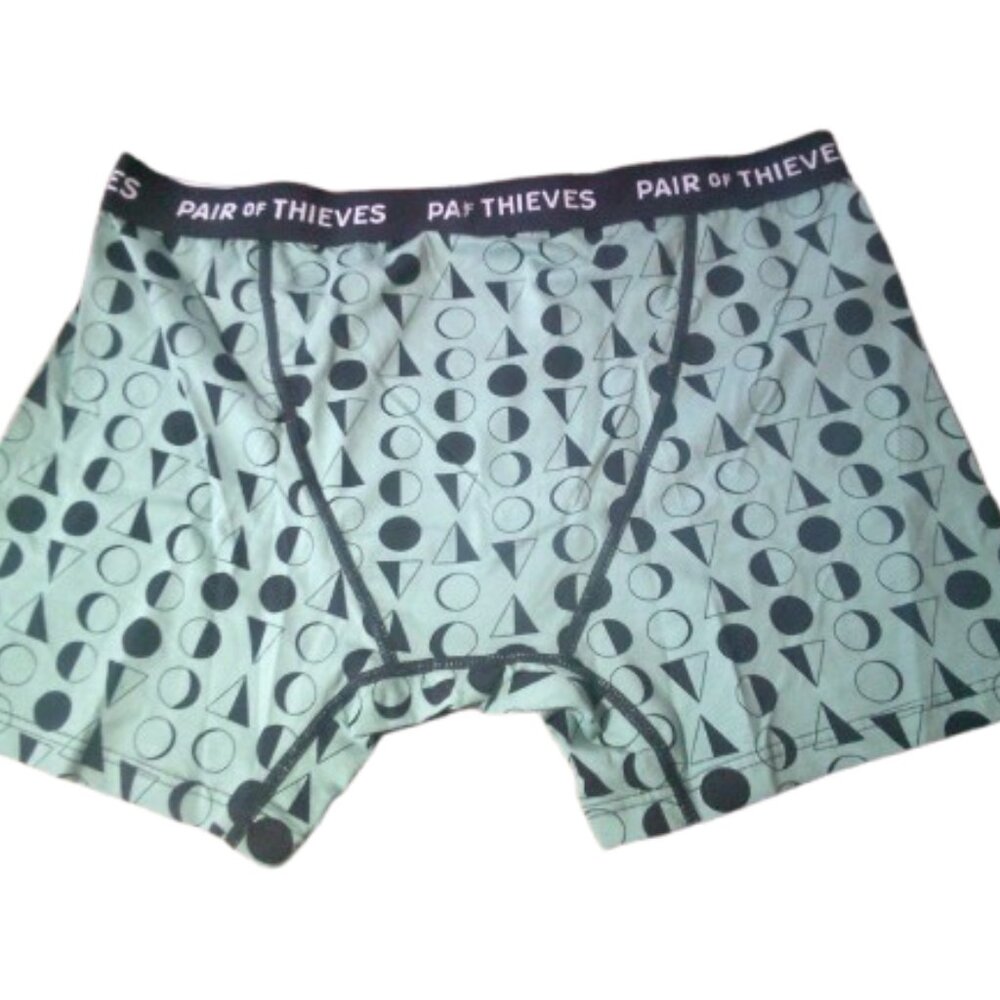 Pair of Thieves Men's UltraLight Boxer Briefs Size Large Olive Green One Pair